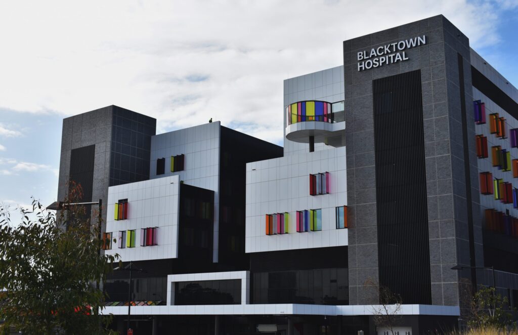 Blacktown hospital Bim serve project blacktown hospital