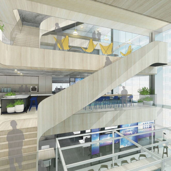 Bim serve project NEC Fitout Phase 2-1 Dension Street